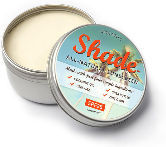 Shade All-Natural Sunscreen SPF25, 100ML
